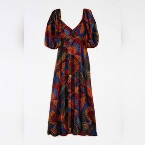 FARM Rio Dotted Macaws Maxi Dress medium